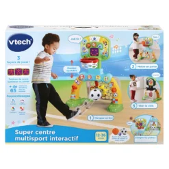 VTECH BABY Super Centre Multisport Interactif -VTech Jouets Soldes Magasin 80 533505 7