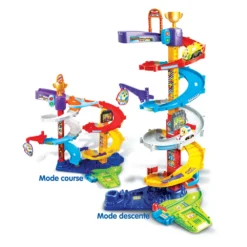 Méga Circuit Spirales 2 En 1 + Titouan, Fou Du Volant 9 Méga Circuit Spirales 2 En 1 + Titouan, Fou Du Volant -VTech Jouets Soldes Magasin 80 535005 TTB circuit spirale