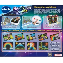 VTech Magic Lights 3D 19 VTech Magic Lights 3D -VTech Jouets Soldes Magasin 80 535405 dos boite