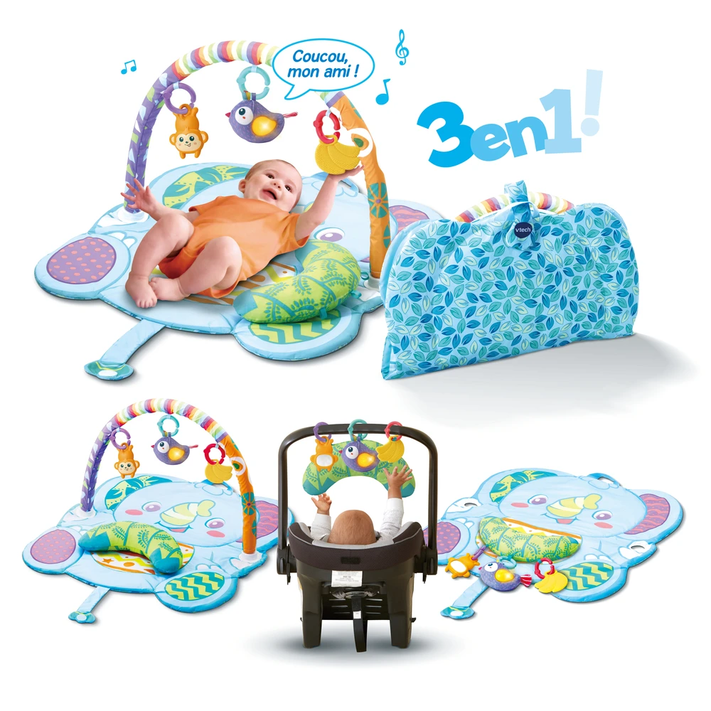 VTECH BABY Mon Tapis Musical élephanteau - Baby Loulous 2 VTECH BABY Mon Tapis Musical élephanteau - Baby Loulous – Image 2