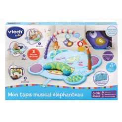 VTECH BABY Mon Tapis Musical élephanteau - Baby Loulous 10 VTECH BABY Mon Tapis Musical élephanteau - Baby Loulous -VTech Jouets Soldes Magasin 80 536005 PACKAGE RECTO 1