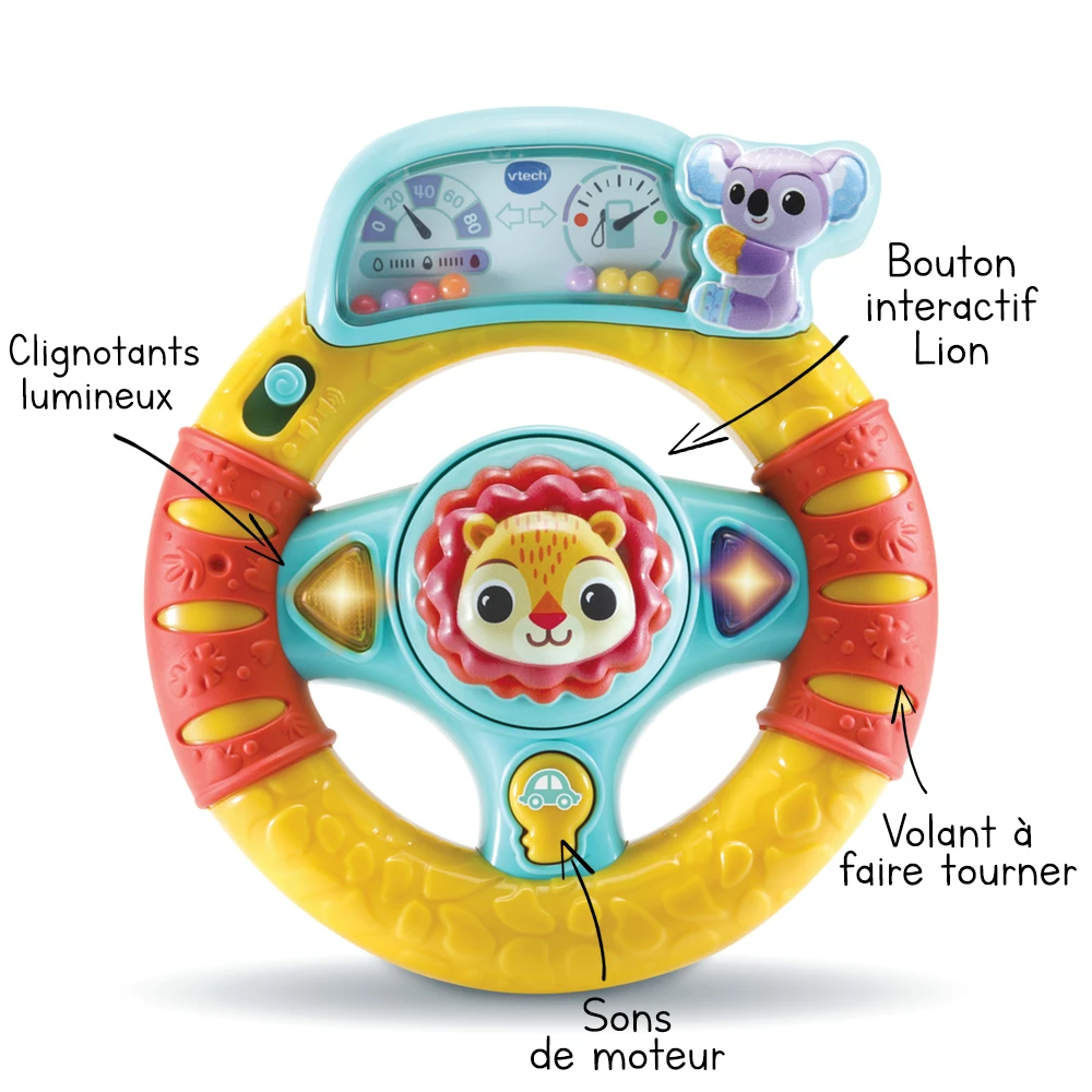 VTECH BABY P'tit Volant Des Découvertes - Baby Loulous 1 VTECH BABY P'tit Volant Des Découvertes - Baby Loulous