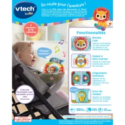 VTECH BABY P'tit Volant Des Découvertes - Baby Loulous 13 VTECH BABY P'tit Volant Des Découvertes - Baby Loulous -VTech Jouets Soldes Magasin 80 536605 ptit volant des dC3A9couvertes dos
