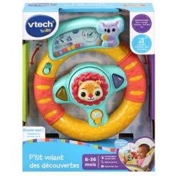 VTECH BABY P'tit Volant Des Découvertes - Baby Loulous 12 VTECH BABY P'tit Volant Des Découvertes - Baby Loulous -VTech Jouets Soldes Magasin 80 536605 PACKAGE RECTO 1