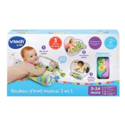 VTECH BABY Rouleau D'éveil Musical 3 En 1 - Baby Loulous -VTech Jouets Soldes Magasin 80 537005 rouleau musical boite