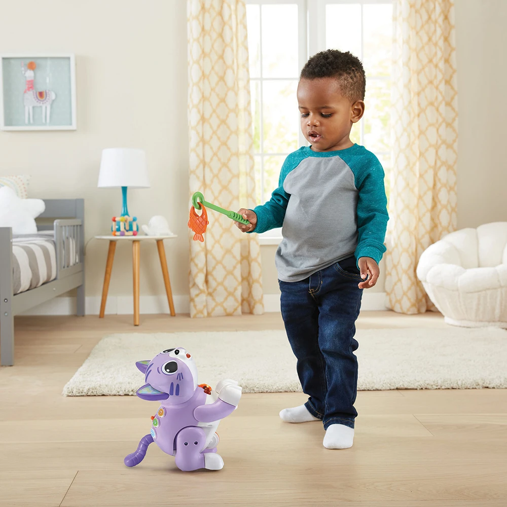 VTECH BABY Mina, Mon Chat Attrap'poisson - Chat Interactif 5 VTECH BABY Mina, Mon Chat Attrap'poisson - Chat Interactif – Image 5