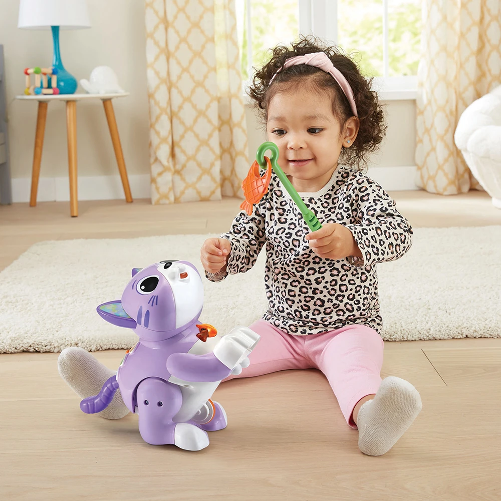 VTECH BABY Mina, Mon Chat Attrap'poisson - Chat Interactif 6 VTECH BABY Mina, Mon Chat Attrap'poisson - Chat Interactif – Image 6