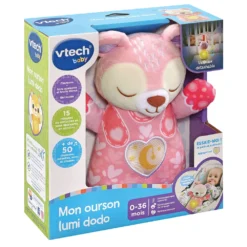 VTECH BABY Mon Ourson Lumi Dodo Rose 19 VTECH BABY Mon Ourson Lumi Dodo Rose -VTech Jouets Soldes Magasin 80 539855 6