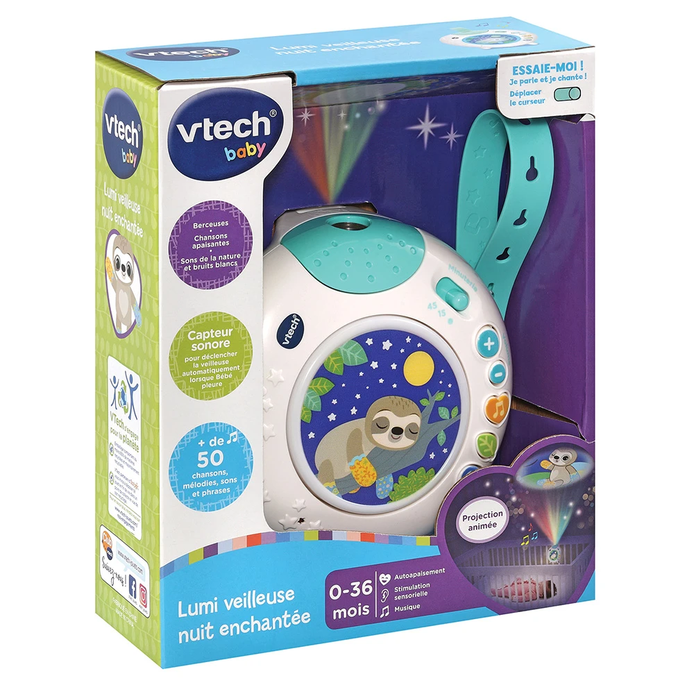 VTECH BABY Lumi Veilleuse Nuit Enchantée 9 VTECH BABY Lumi Veilleuse Nuit Enchantée – Image 9