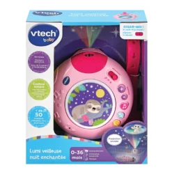 VTECH BABY Lumi Veilleuse Nuit Enchantée Rose 15 VTECH BABY Lumi Veilleuse Nuit Enchantée Rose -VTech Jouets Soldes Magasin 80 540355 5