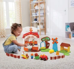 Super Ferme Interactive Des Animaux - Tut Tut Animo 7 Super Ferme Interactive Des Animaux - Tut Tut Animo -VTech Jouets Soldes Magasin 80 540605 2