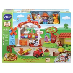 Super Ferme Interactive Des Animaux - Tut Tut Animo 8 Super Ferme Interactive Des Animaux - Tut Tut Animo -VTech Jouets Soldes Magasin 80 540605 4