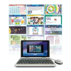 VTech Genio, Mon Premier Vrai Ordi ! -VTech Jouets Soldes Magasin 80 541005 5