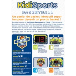 VTech KidiSports Basket Ball 13 VTech KidiSports Basket Ball -VTech Jouets Soldes Magasin 80 541605 dos boite