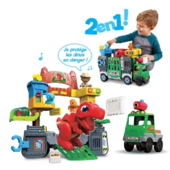 Super Camion-parc SOS Dinos - Tut Tut Copains -VTech Jouets Soldes Magasin 80 542105 CAT