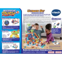 Circuit à Billes - Ultimate Set Electronic XL100E -VTech Jouets Soldes Magasin 80 542349 dos boite