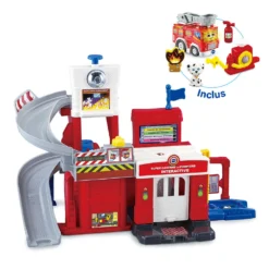 Super Caserne De Pompiers Interactive - Série Pro 10 Super Caserne De Pompiers Interactive - Série Pro -VTech Jouets Soldes Magasin 80 543005 2