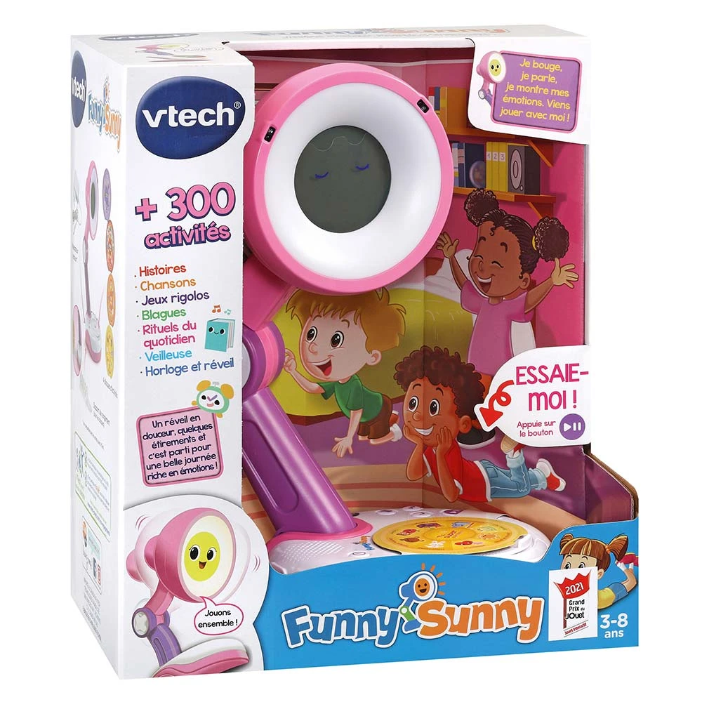 VTech Funny Sunny Rose - Compagnon Interactif 10 VTech Funny Sunny Rose - Compagnon Interactif – Image 10