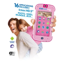 KidiCom MAX 3.0 Rose 14 KidiCom MAX 3.0 Rose -VTech Jouets Soldes Magasin 80 546555 CAT