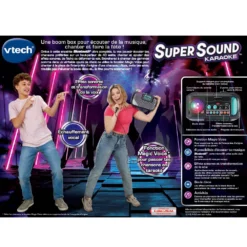 VTech SuperSound Karaoke -VTech Jouets Soldes Magasin 80 547405 dos boite
