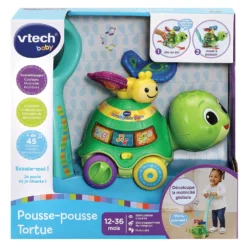VTECH BABY Pousse-pousse Tortue -VTech Jouets Soldes Magasin 80 547605 12
