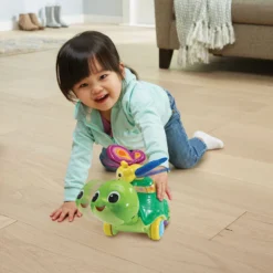 VTECH BABY Pousse-pousse Tortue -VTech Jouets Soldes Magasin 80 547605 6