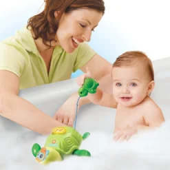 VTECH BABY Maman Tortue Et Son Bébé Nageur - Jouet De Bain -VTech Jouets Soldes Magasin 80 547905 3