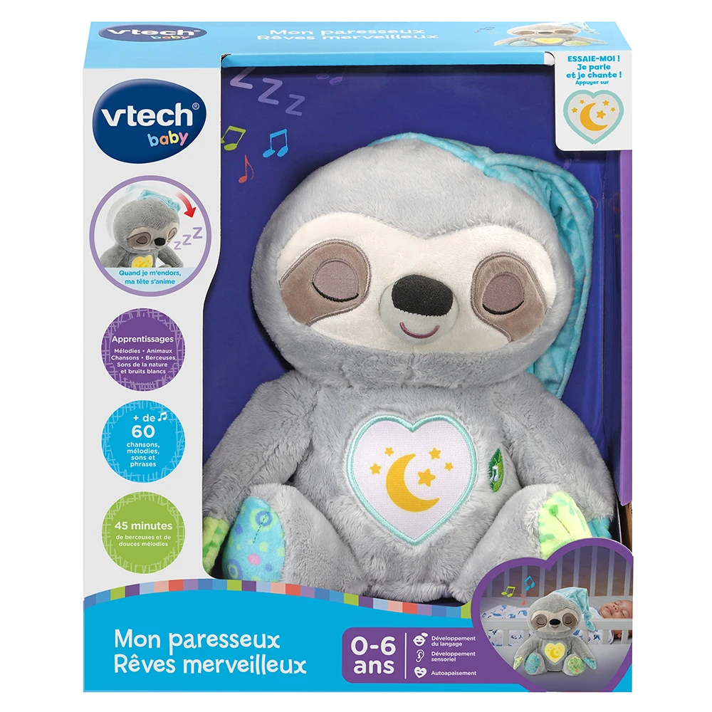 VTECH BABY Mon Paresseux Rêves Merveilleux 7 VTECH BABY Mon Paresseux Rêves Merveilleux – Image 7