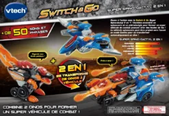 Super Spino-Dactyl 2 En 1 + 17 Super Spino-Dactyl 2 En 1 + -VTech Jouets Soldes Magasin 80 549305 dos boC3AEte