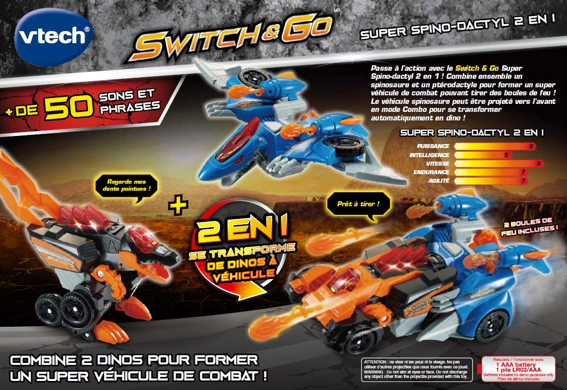 Super Spino-Dactyl 2 En 1 + 9 Super Spino-Dactyl 2 En 1 + – Image 9