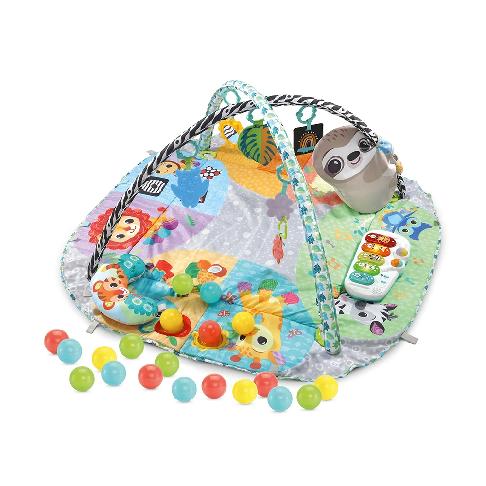 VTECH BABY Maxi Tapis D'éveil Sensoriel 7 En 1 1 VTECH BABY Maxi Tapis D'éveil Sensoriel 7 En 1