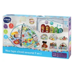 VTECH BABY Maxi Tapis D'éveil Sensoriel 7 En 1 24 VTECH BABY Maxi Tapis D'éveil Sensoriel 7 En 1 -VTech Jouets Soldes Magasin 80 550005 21