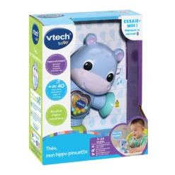 VTECH BABY Théo, Mon Hippo Pirouette - Jouet Interactif -VTech Jouets Soldes Magasin 80 550305 5