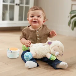 VTECH BABY Manon, Lumi Mouton Nuit étoilée 3 En 1 - Veilleuse En Peluche -VTech Jouets Soldes Magasin 80 550505 3