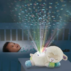 VTECH BABY Manon, Lumi Mouton Nuit étoilée 3 En 1 - Veilleuse En Peluche -VTech Jouets Soldes Magasin 80 550505 5