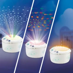 VTECH BABY Manon, Lumi Mouton Nuit étoilée 3 En 1 - Veilleuse En Peluche -VTech Jouets Soldes Magasin 80 550505 8