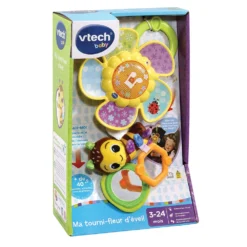 VTECH BABY Ma Tourni Fleur D'éveil - Hochet Suspendu 8 VTECH BABY Ma Tourni Fleur D'éveil - Hochet Suspendu -VTech Jouets Soldes Magasin 80 550605 3