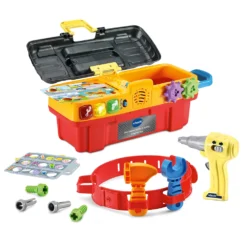 Ma Super Boîte à Outils Interactive 15 Ma Super Boîte à Outils Interactive -VTech Jouets Soldes Magasin 80 550905 2