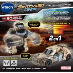 Kryl, Le Super Gorille 9 Kryl, Le Super Gorille -VTech Jouets Soldes Magasin 80 551305 dos boite