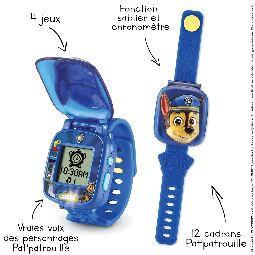 VTech Pat Patrouille - La Montre-jeu Interactive De Chase 2 VTech Pat Patrouille - La Montre-jeu Interactive De Chase – Image 2