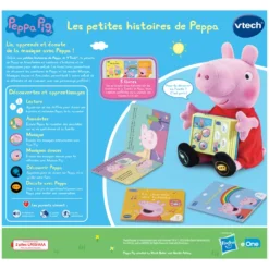 VTech Peppa Pig - Les Petites Histoires De Peppa -VTech Jouets Soldes Magasin 80 552205 dos boite