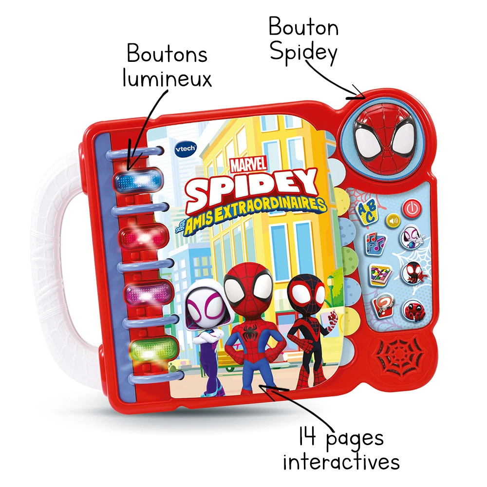 VTech Le Livre-jeu éducatif De Spidey 2 VTech Le Livre-jeu éducatif De Spidey – Image 2
