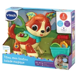VTech Titou, Mon Toutou Balade Magique -VTech Jouets Soldes Magasin 80 552565 10