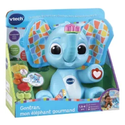 VTech Gontran, Mon éléphant Gourmand -VTech Jouets Soldes Magasin 80 552705 12