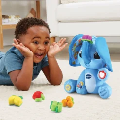 VTech Gontran, Mon éléphant Gourmand -VTech Jouets Soldes Magasin 80 552705 6