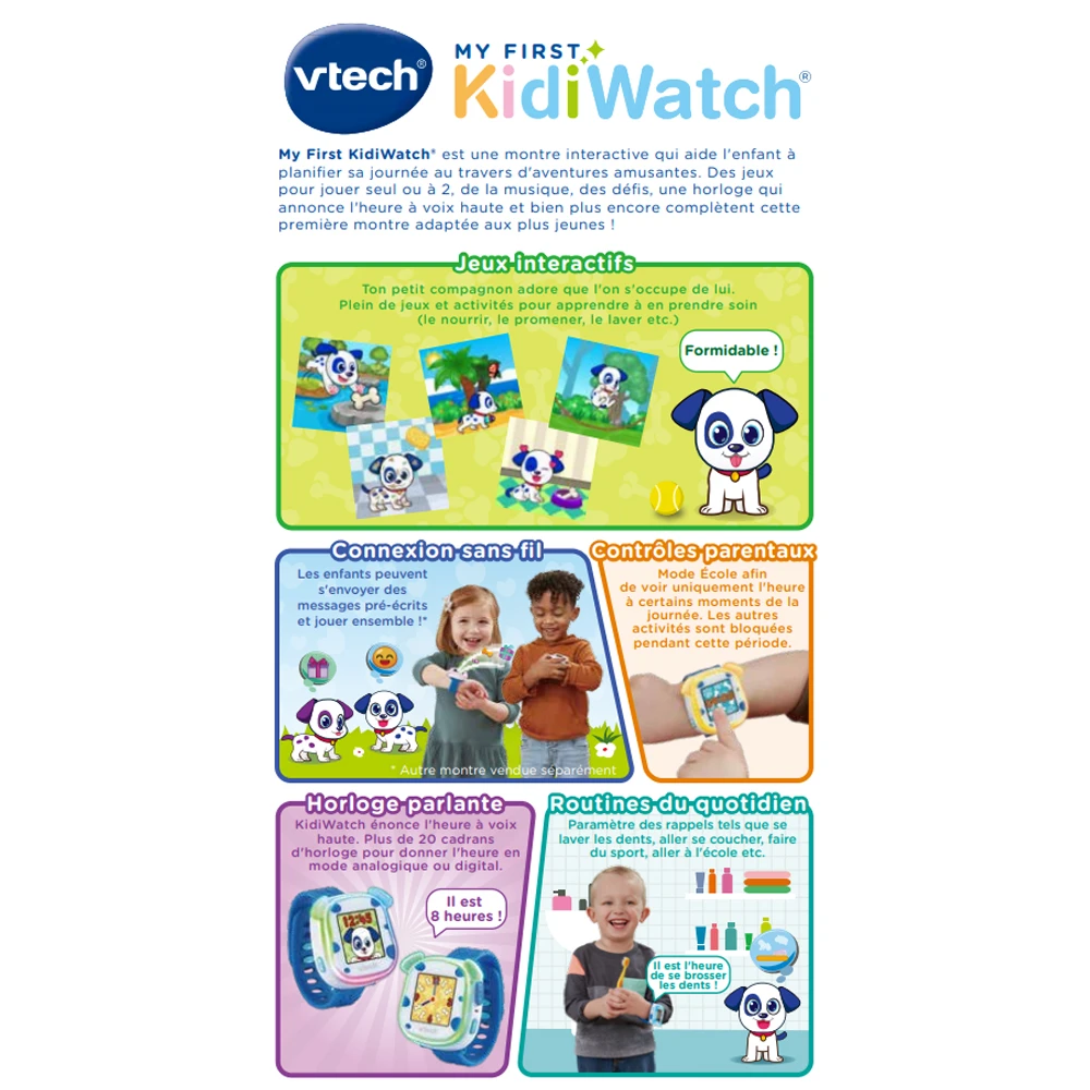 KidiWatch - Bleu 10 KidiWatch - Bleu – Image 10