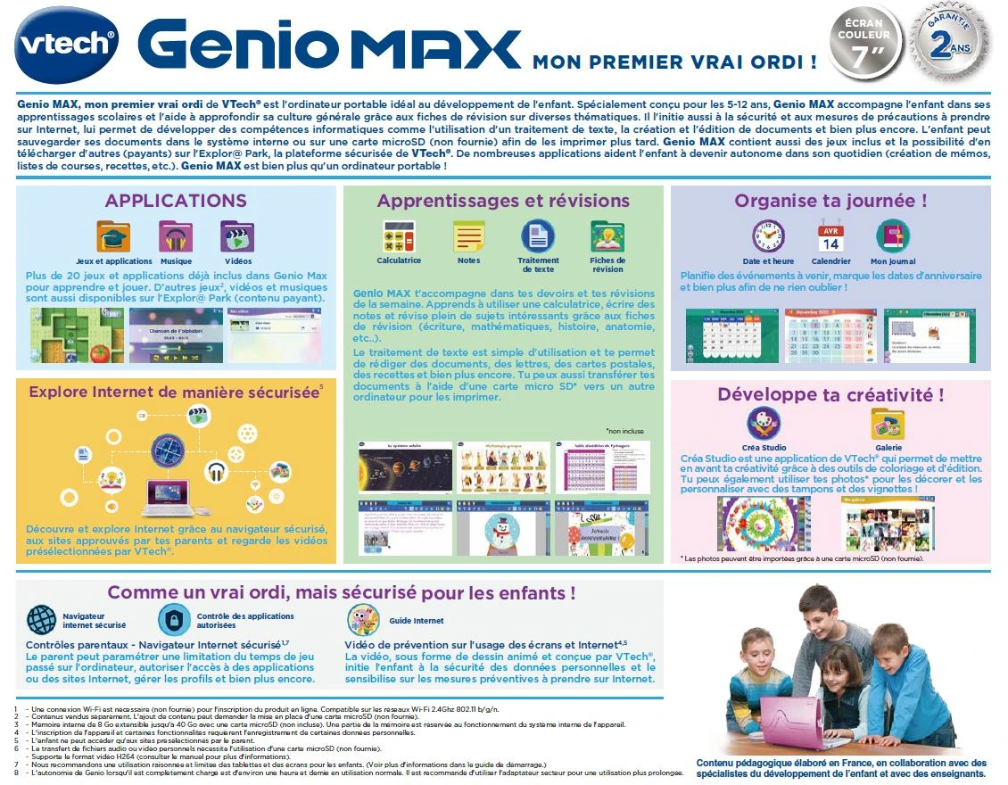 VTech Genio MAX Rose 11 VTech Genio MAX Rose – Image 11