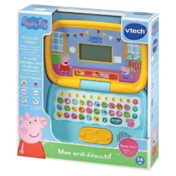 VTech Peppa Pig - Mon Ordi éducatif 6 VTech Peppa Pig - Mon Ordi éducatif -VTech Jouets Soldes Magasin 80 553505 4
