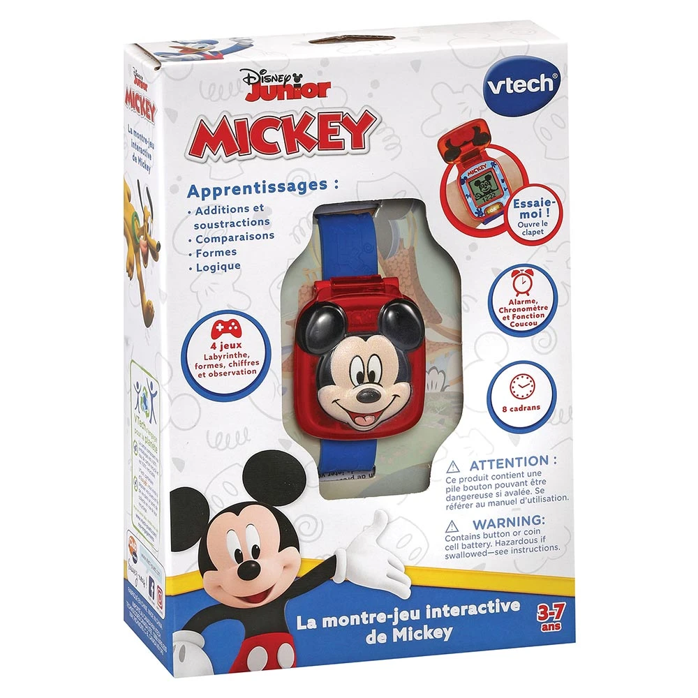 VTech La Montre-jeu Interactive De Mickey 5 VTech La Montre-jeu Interactive De Mickey – Image 5