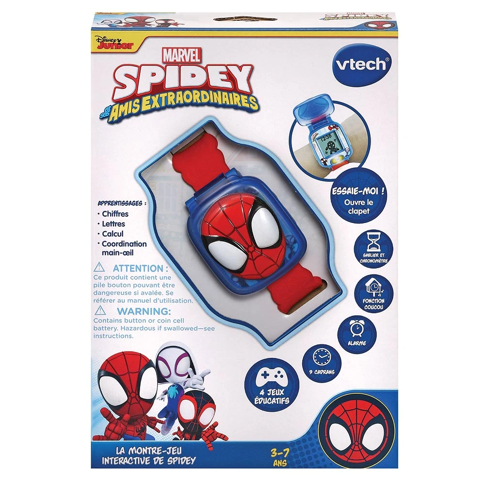 VTech La Montre-jeu Interactive De Spidey 5 VTech La Montre-jeu Interactive De Spidey – Image 5